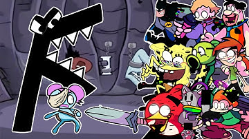 FNF - Friend Song (V5) But All Pibby Characters Sings It 🎤 (Every Turn a Different Character Sings)