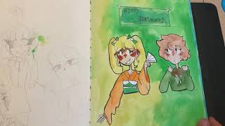 My duaghter’s 1st SKETCHBOOK TOUR - Anime