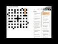 How to read a cryptic crossword clue: Beginner video