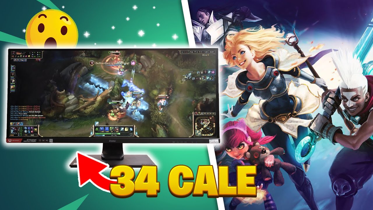 MONITOR DO GRY W LEAGUE OF LEGENDS *i nie tylko* - YouTube