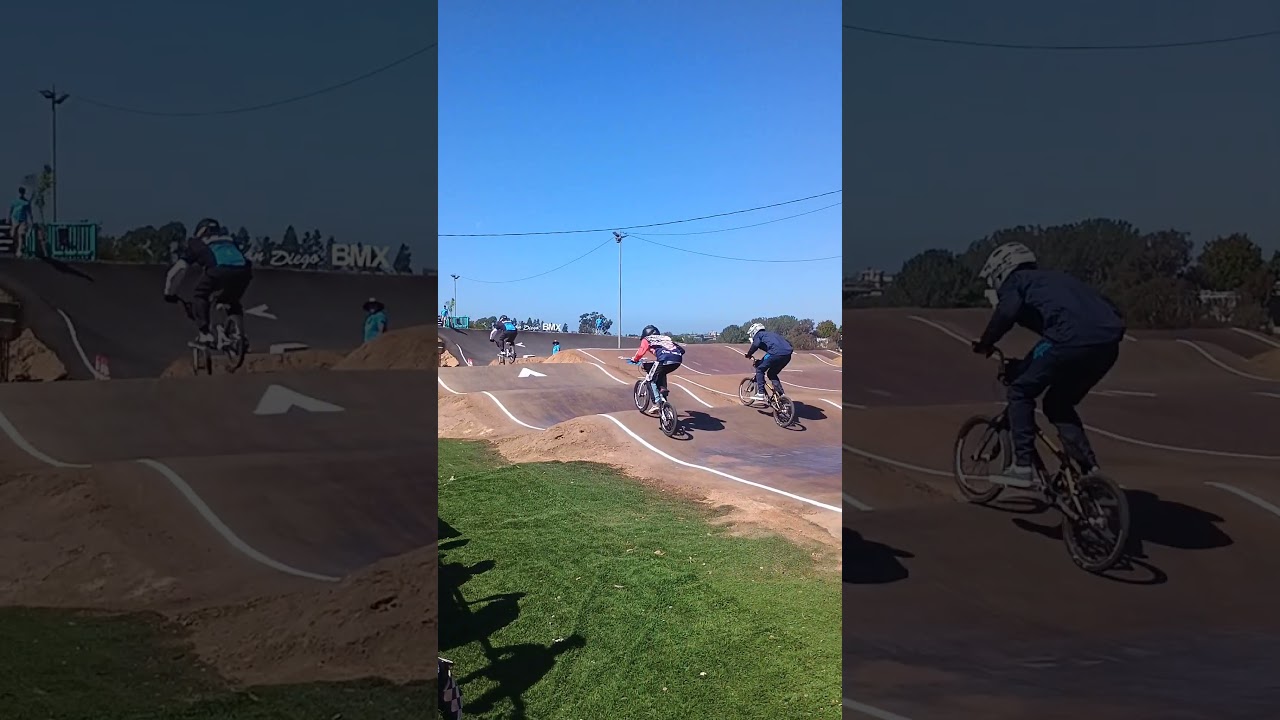 San Diego BMX championship final race 26-35 Nov. 2025.