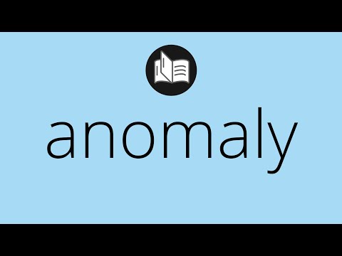 What ANOMALY Means Meaning Of ANOMALY Anomaly MEANING Anomaly DEFINITION