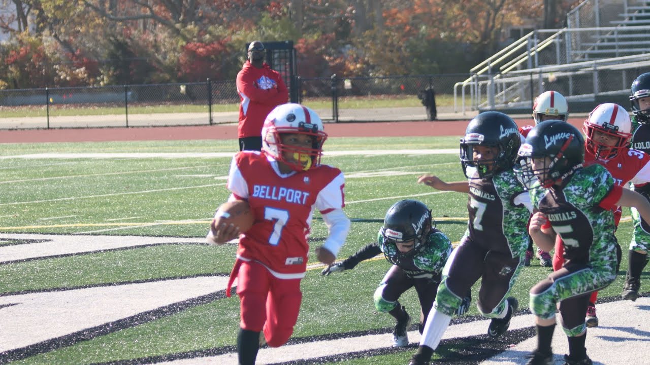 BRAYLEN "MONEY" BROWN 7 BELLPORT YOUTH FOOTBALL YouTube