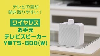 YAMAZEN「ワイヤレス手元スピーカー」 YWTS-800/POP