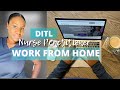 Ditl nurse practitioner work from home  morning routine  fromcnatonp