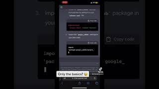 Implementing google admob using chatGPT in flutter #ai #chatgpt #flutter #fyp #relaxing