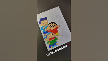 drawing of shinchan 🔥❤️ #drawing #challenge #shinchan #shorts