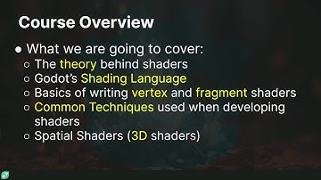 Course Overview - Godot 4 Shaders: Craft Stunning Visuals | GameDev.tv