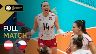 Full Match | Austria vs. Czechia  CEV Volleyball European Golden League 2024