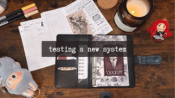 1 week in my Filofax personal rings planner ■ insert chaos, planner setup, do I even like it?