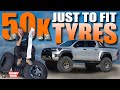 THE COST OF CHOOSING BIGGER 4x4 TYRES image