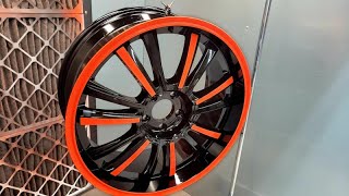 Black and Orange Wheels 2
