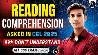Passage Solving Tricks 🔥 | SSC CGL, CPO, STENO, MTS AND CHSL | Reading Comprehension tricks