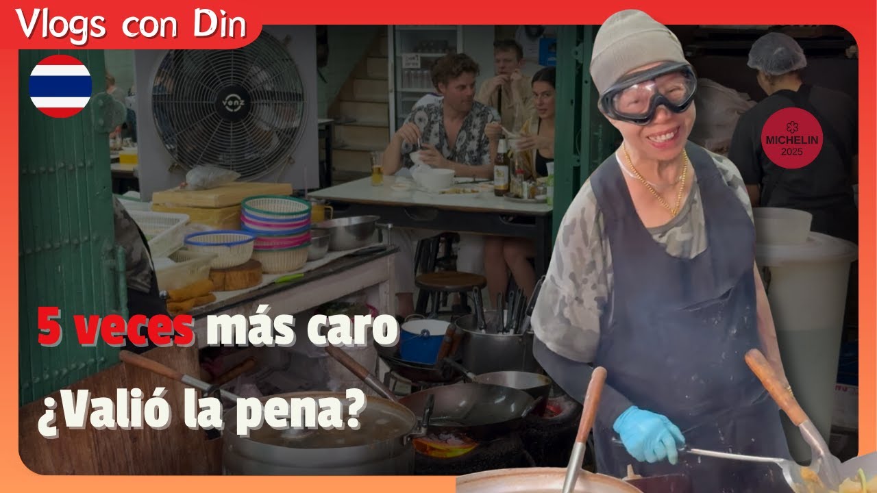 VLOG | ¡PROBÉ 3 RESTAURANTES MICHELIN en Bangkok! 🌟 + Masajes, Apple Store y una sorpresa 🇹🇭