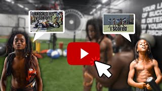 Football Talk During Intense Workout: Blaze & Wrongway's Story by Rudolph Blaze Ingram / FTF Kool / Wrong Way Channel 32,214 views 8 months ago 10 minutes, 28 seconds