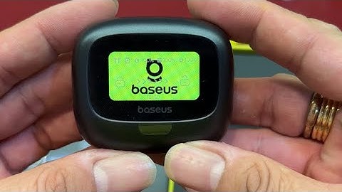 Baseus Bowie M2s Ultra True Wireless Earphones Touch Screen -52dB NC #baseus