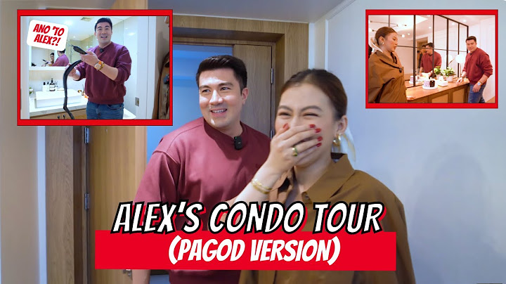 ALEX GONZAGA'S CONDO TOUR (PAGOD EDITION) | Luis Manzano