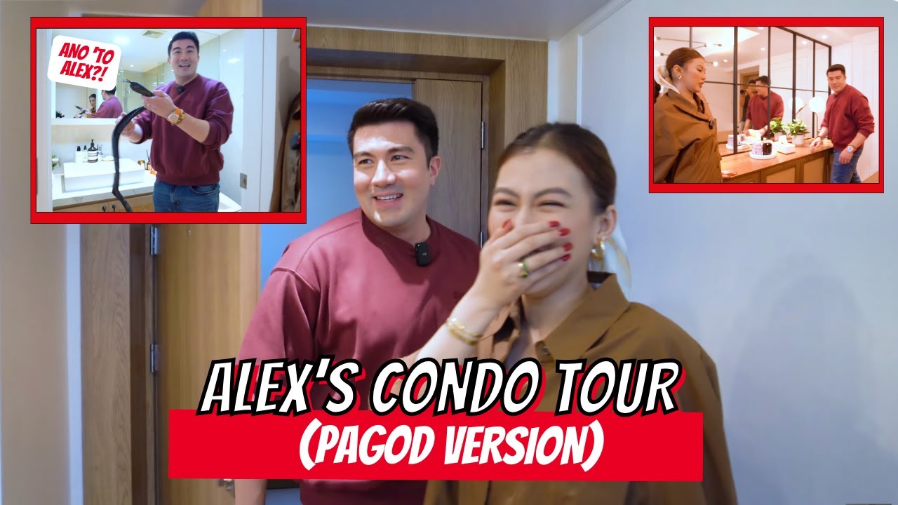 ALEX GONZAGA'S CONDO TOUR (PAGOD EDITION) | Luis Manzano