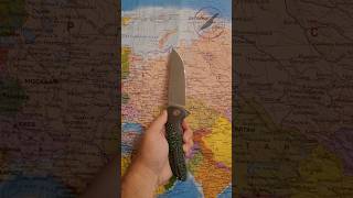 Складной нож Goliath 2.0 от компании Maxace из стали M390, титаном и карбоном на рукояти. #нож #edc