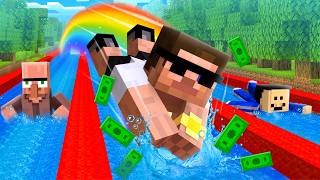 Swimming 4,281,967 Laps to become Rich in Minecraft!