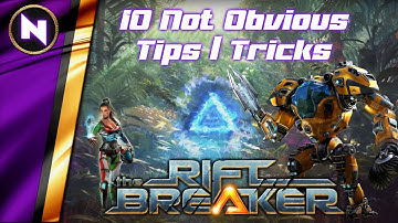 11 Not Obvious TIPS, TRICKS and MECHANICS | The Riftbreaker Tutorial