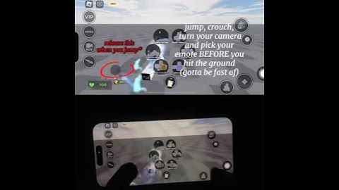 follow me. tutorial infinite slide on mobile. game evade. handcam #evaderoblox #robloxfyp