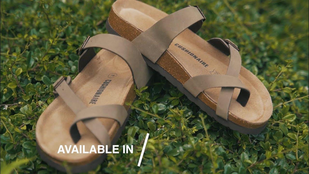 CUSHIONAIRE Luna Sandals Only 25 Shipped! YouTube