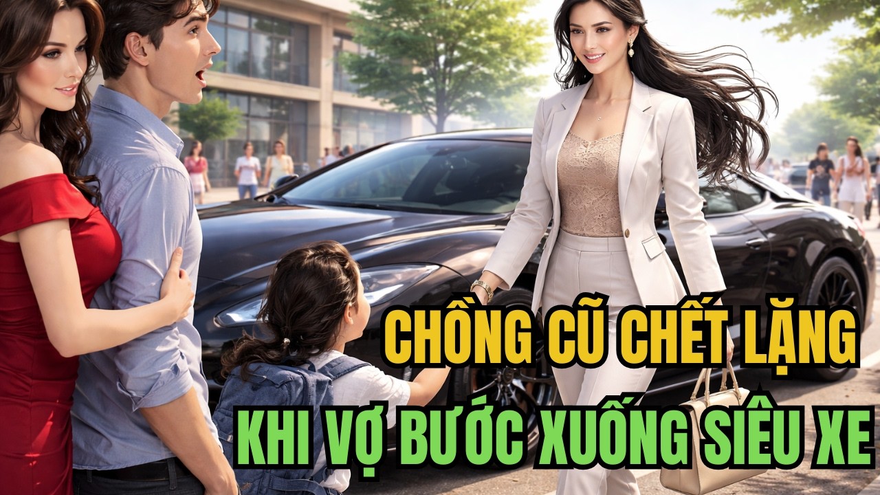 Đưa Vợ Giàu Tới Giễu Cợt Vợ Cũ, Gã Chồng Sững Sờ Khi Nữ Chủ Tịch Bước Xuống Siêu Xe Đón Con