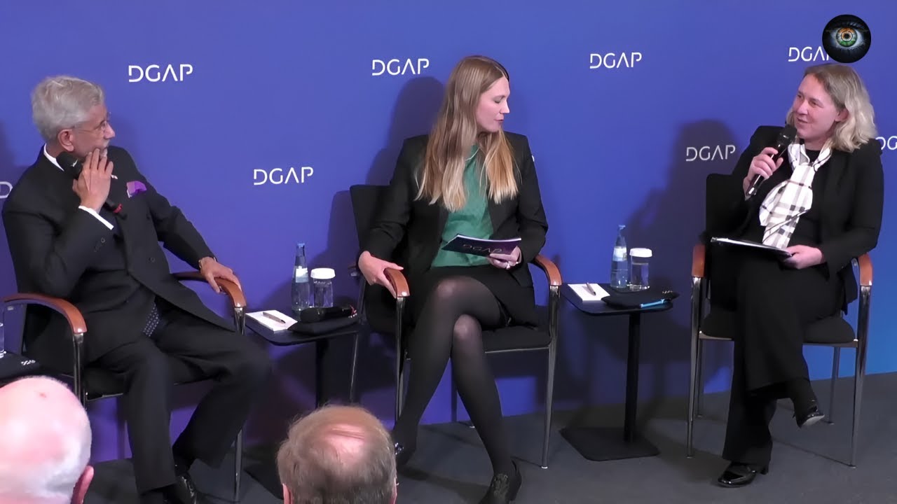 Jaishankar at DGAP: India-Germany's Path to Global Stability