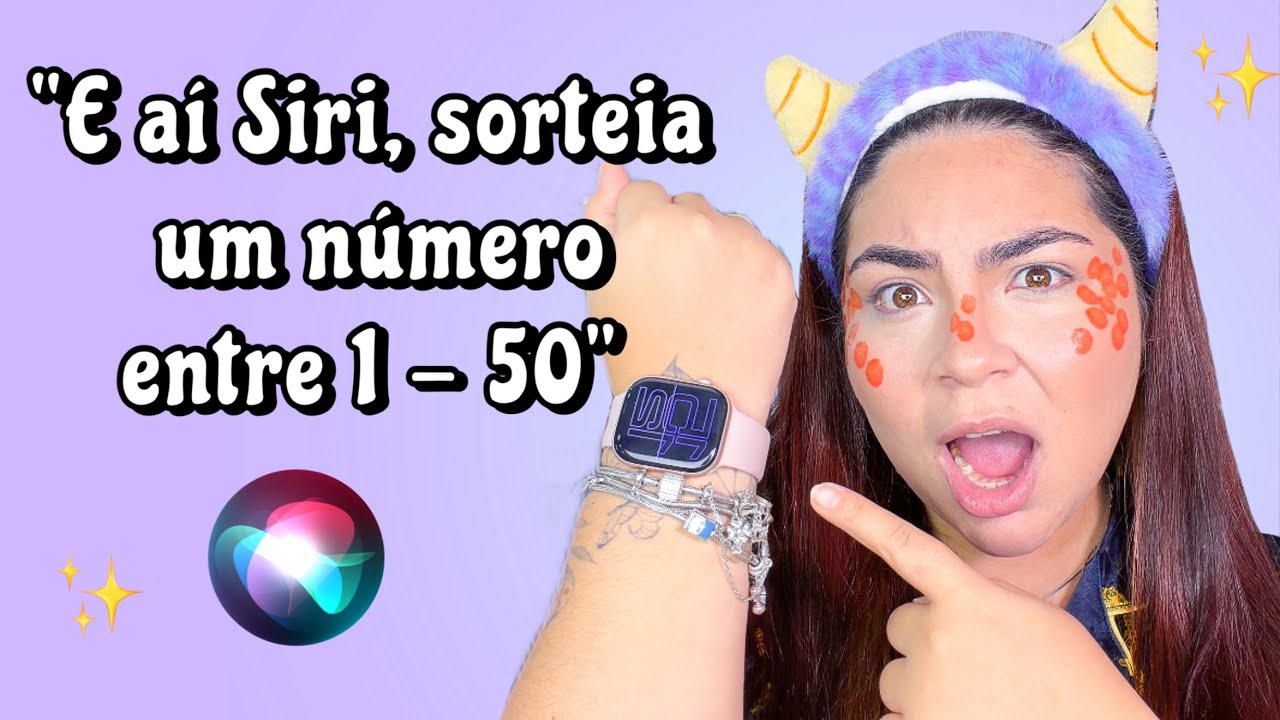 A SIRI DECIDE AS GOTAS DE 1 a 50 😱✨