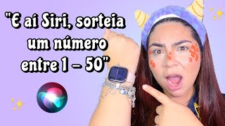 A SIRI DECIDE AS GOTAS DE 1 a 50 😱✨