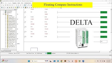 Delta PLC Tutorial 12: Floating Compare Instructions