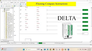 Delta PLC Tutorial 12: Floating Compare Instructions