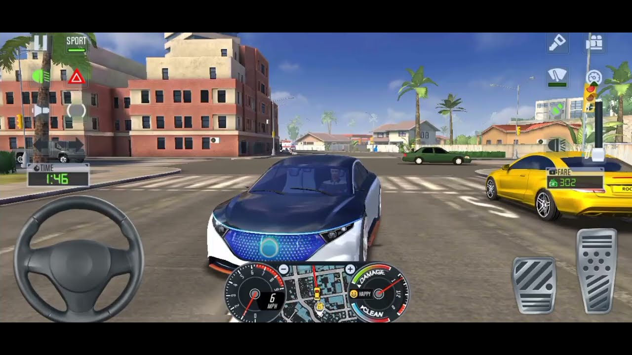 Sound Less Vehicle New Futuristic Sound less Car | Taxi Sim 2020 | Android Gameplay - YouTube