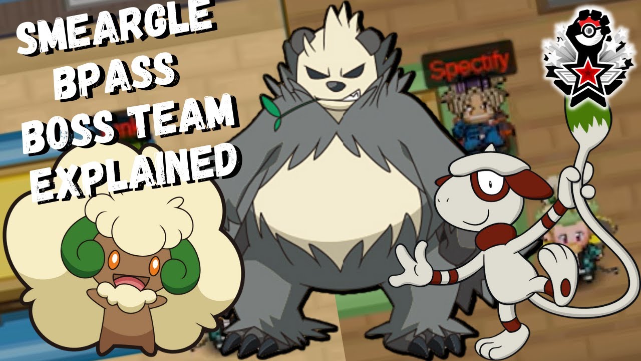 Fastest Way To Defeat Bosses Smeargle Baton Pass Pokemon Revolution