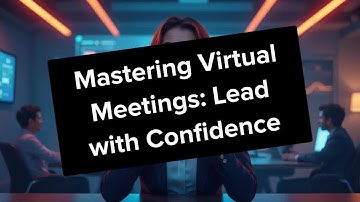 Mastering Virtual Meetings: Lead with Confidence