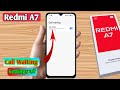 redmi a7 call waiting setting, redmi a7 me call waiting kaise kare, redmi a7 call waiting