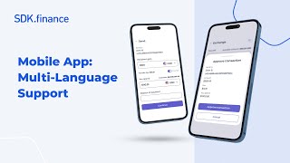 SDK.finance Mobile App: Multi-Language Support