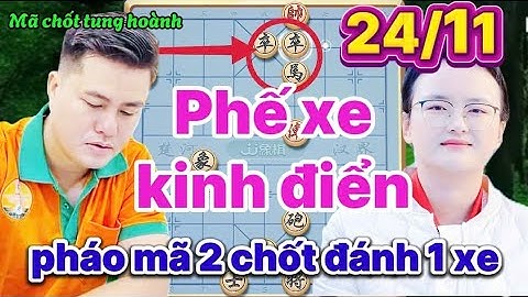Cờ tướng Lại Lý Huynh đại chiến nữ kỳ hậu Trung Quốc Đường Đan 
