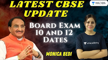 10th & 12th Board Exam Dates | CBSE Latest Update | Monica Bedi