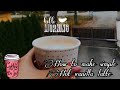 Coffee morning how to make hot vanilla latte at home 