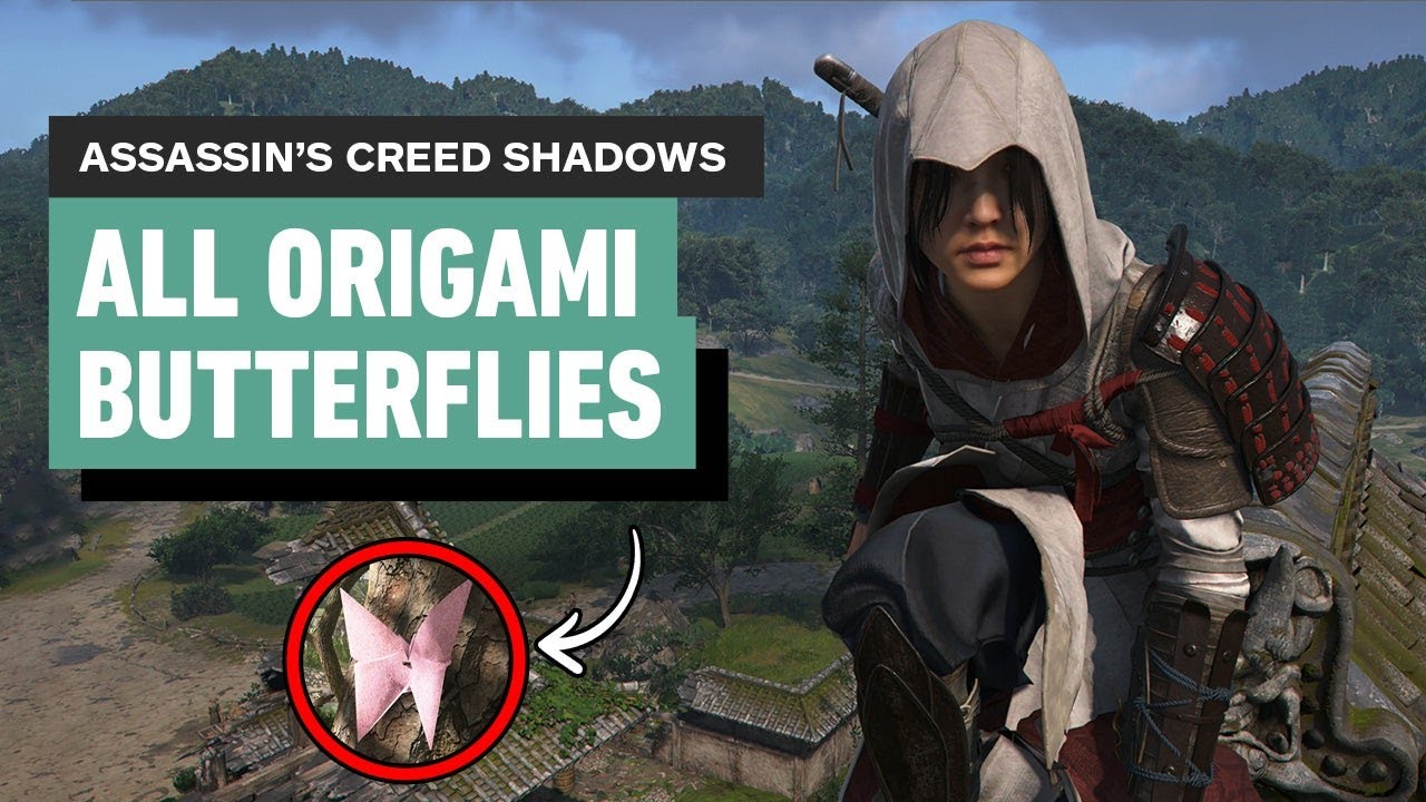 Assassin's Creed Shadows: All 10 Origami Butterfly Locations