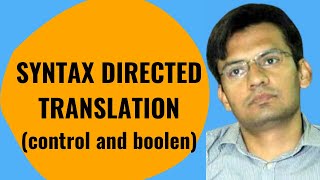 Syntax directed translation | syntax directed translation for if else statement and boolean