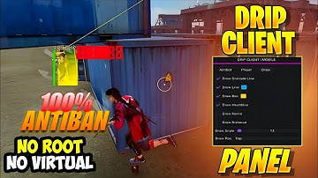 DRIP CLIENT V1.4 NEW UPDATE OB 51 VIDEO FREE FIRE HACK ALL SERVER OPP WORK ALL DEVICE WORKING 