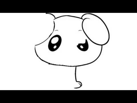 How to Draw a puppy - YouTube