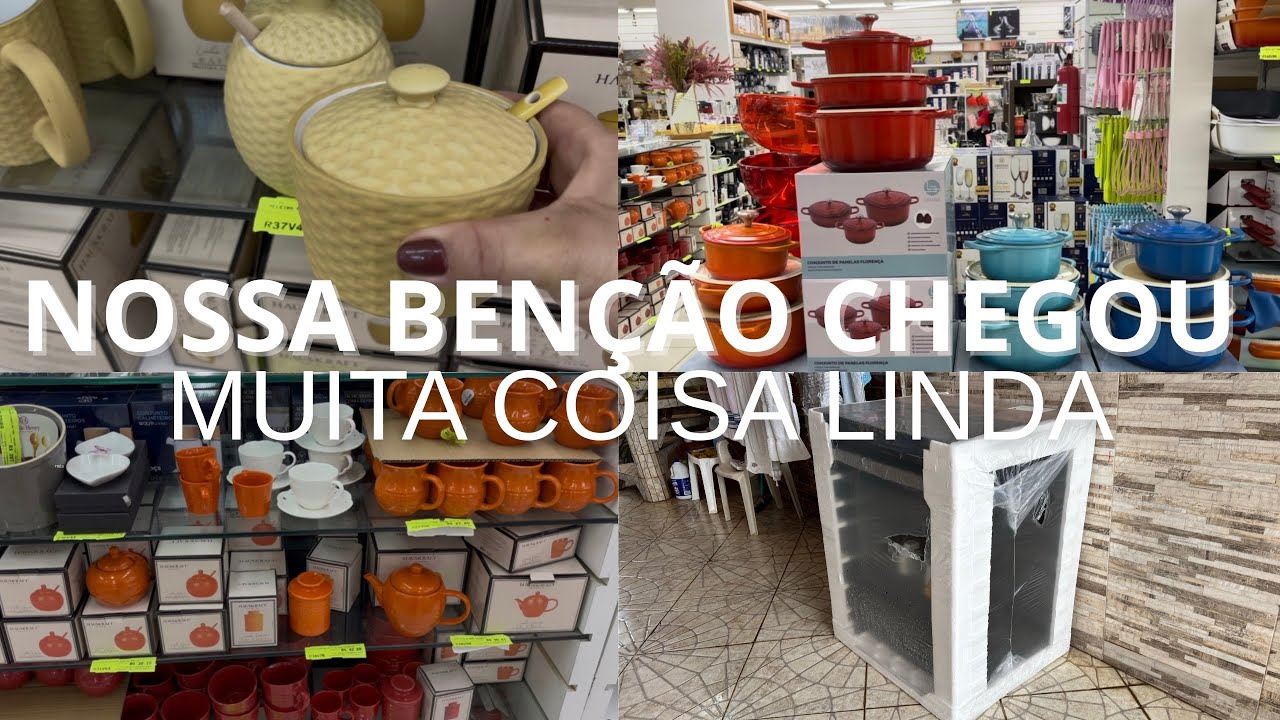 NOSSA BENÇÃO CHEGOU / FUI AS COMPRAS NO PARI.