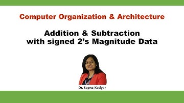 Addition and Subtraction with signed 2