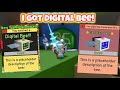 I GOT DIGITAL BEE in Bee Swarm Simulator Test Realm!