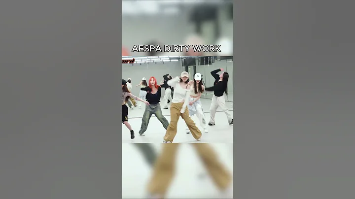 AESPA DIRTY WORK DANCE PREVIEW #KARINA #GISELLE #WINTER #NINGNING #aespa #에스파