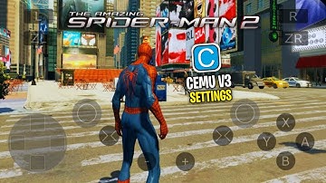 New Cemu V3 Mali Update Wii U Emulator (Best Settings) - Amazing Spiderman 2 On Mobile